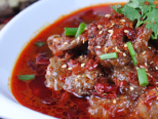 Sichuan "Water-Cooked" Beef with Fragrant Chilli Oil