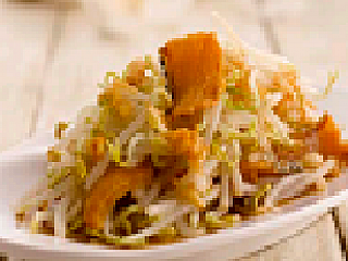 Beansprout with Salted Fish