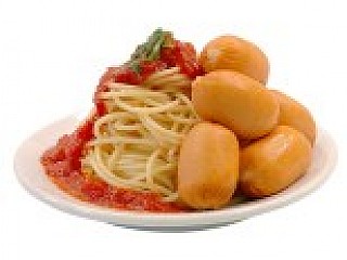 Sausage Balls Spaghetti