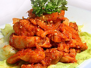Chicken Bulgogi (韩式辣鸡肉）