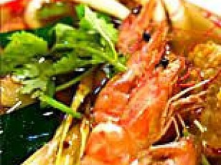 Tom Yam Seafood Soup