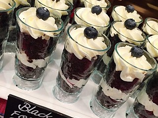 BLACK FOREST DESSERT SHOTS