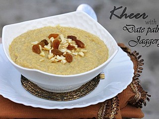 Date & Jaggery Kheer