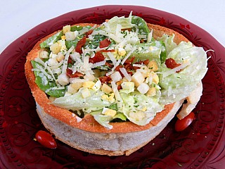 Traditional Caesar salad