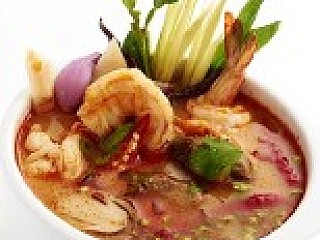 Red Base Tom Yam Seafood Soup
