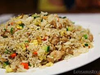 nasi goreng ikan masin (salted fish)