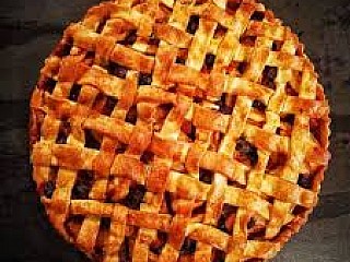 APPLE AND BLUEBERRY PIE
