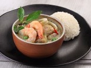 Seafood Green Curry