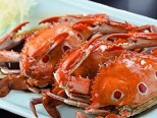 Seared Crabs in Ginger and Brown Sauce