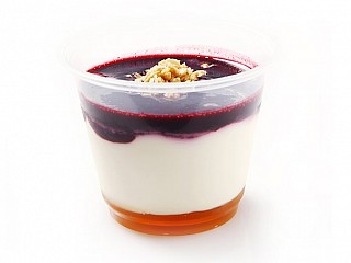 Blueberry Yogurt with Granola