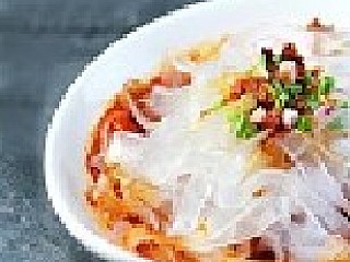 Sour and Spicy Bean Jelly Noodle