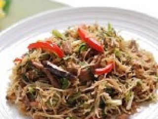 Stewed Vermicelli With Shredded Duck Meat And Preserved V