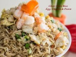 Chow Chow Rice (Mixed - Egg, Chicken & Prawn)