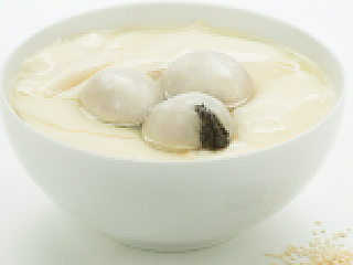 Beancurd with Black Sesame Glutinous Ball