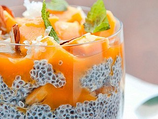 Mango Chia Seed Pudding