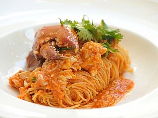 Chilli Crab Spaghetti