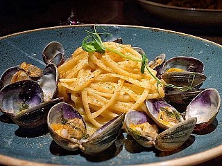 Linguine with Clams and Bottarga