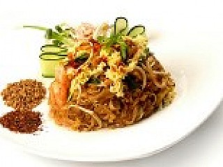 Phad Thai Fried Noodle with Prawn