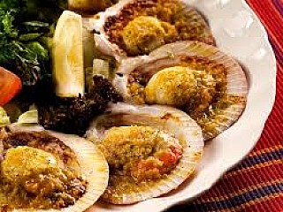 Baked Scallops