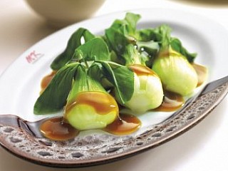 Shanghai Pak Choi in Oyster Sauce