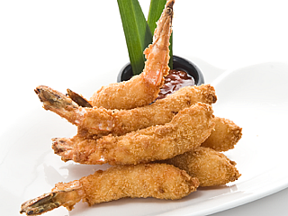 Golden Fried Prawn