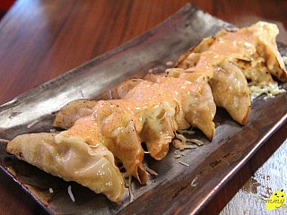 Mentai Cheese Gyoza