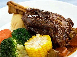 Lamb Shank and Mashed Potato