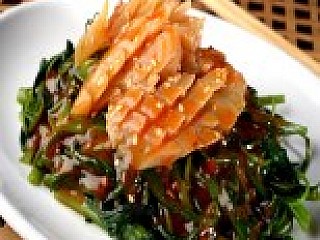 Sambal Kang Kong with Cuttlefish 魷魚蕹菜