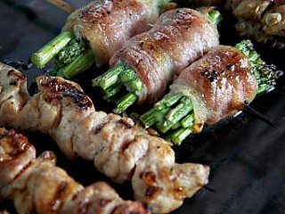 Kush - Asparagus Bacon Kushiyaki