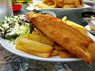 Belgian Beer Battered Fish and Chips