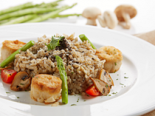 Grain Rice with Mushroom & Truffles