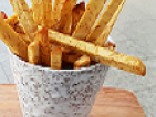 Yam Fries with Arabian Date Dip