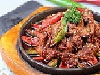 Hot Plate Mutton with Cumin Seeds