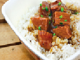 Beef Brisket with Rice
