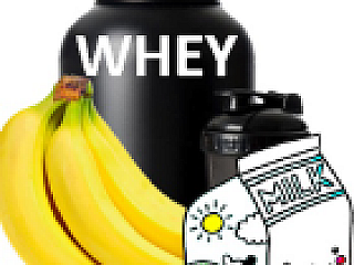 Banana Milkshake Whey Protein