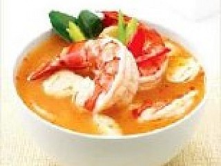 Tom Yam Seafood Soup