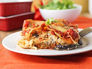 Eggplant & Ricotta Lasagne