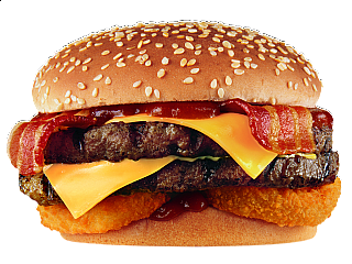 DOUBLE WESTERN BACON CHEESE BURGER®