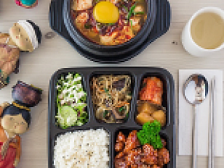 Special BBQ Set with Chap Chae and Stew Soup