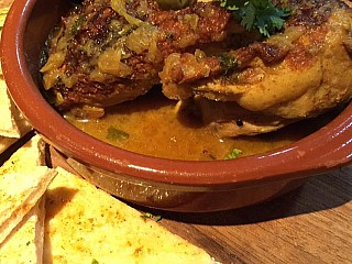 Moroccan Spiced Braised Chicken