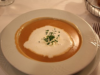 LOBSTER BISQUE SCENTED WITH COGNAC