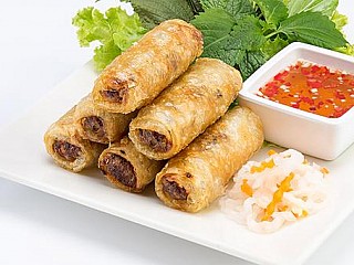 [Chả Giò Nam] Traditional Deep Fried Spring Rolls with Pork & Seafood