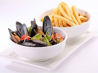 White Wine Mussels