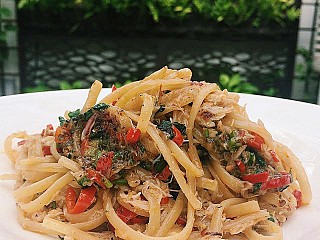 Crabmeat Aglio Olio