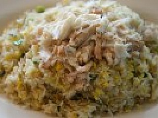 Fried Rice with Crabmeat