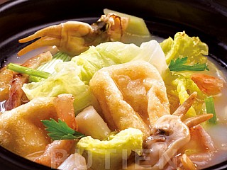 Braised Bean Curd with Chinese Cabbage