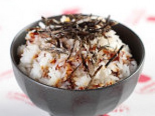 Japanese Rice with Teriyaki Sauce
