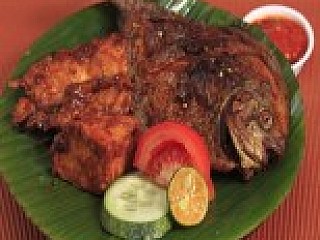 Ikan Bawal Bakar