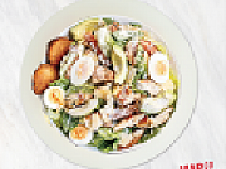 Grilled Chicken Avocado Egg Salad