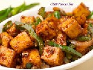 Chilli Paneer (Dry)